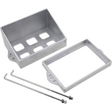 Speedway Plain Cast Aluminum Battery Box Mount Kit Speedway Plain Cast Aluminum Battery Box Mount Kit