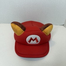 Super Mario Brothers 3 Raccoon Tanooki Cosplay Hat Gift Holiday Gamer Cap One Sz
