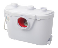 Macerator Pump Ovington Slim Robust 500w 4 inlets WC Shower & Basin & Sink