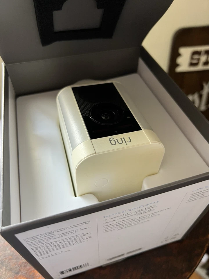 Ring Spotlight Cam Wired Security Camera SKU 587A621E3D67 Tested Working - Image 2 of 4