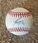 Miguel Miggy Rojas L.A. Dodgers WS Legend Autographed Official MLB BP Baseball