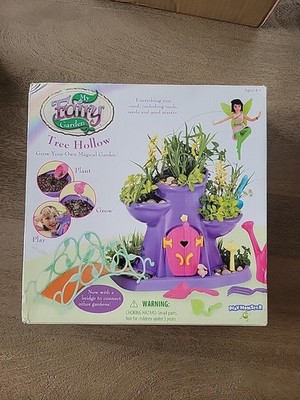 MY FAIRY GARDEN Tree Hollow Grow Your Own Magical Garden! Kit New Sealed
