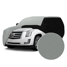 For Toyota Sienna 21-24 Coverking Stormproof Gray Custom Car Cover w Black Sides