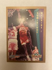 1992-93 Fleer - Slam Dunk Dominique Wilkins #279