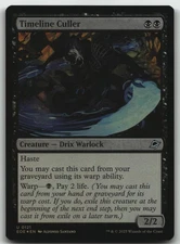 Timeline Culler foil U Edge of Eternities 121 NM