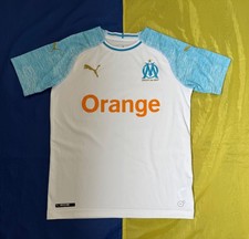 CAMISETA DE FUTBOL LOCAL OLYMPIQUE MARSELLE 2018-2019 PUMA Talla XL (NIÑOS)
