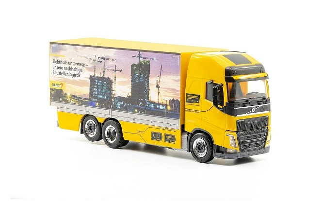 Ace Arwico 882504 - 1/87 Volvo FH GI XL Electric Truck, The Post - New