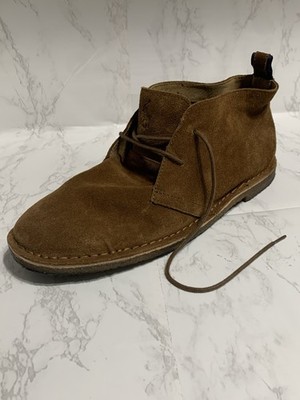 Polo Ralph Lauren Casterton Chukka Leather Boots, Size 12, Color Brown, Vintage