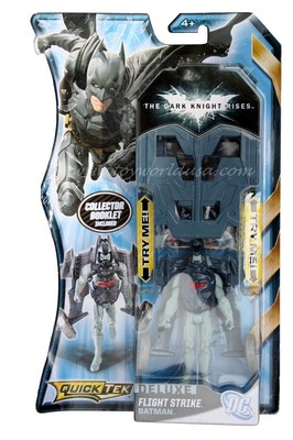 DC Comics Batman The Dark Knight Rises Deluxe Flight Strike Batman QuickTek