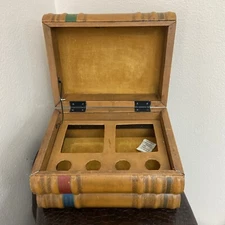 Royal Sealy Japan Smoking Tobacco Rack Stand Holder Box In A Shape Of A Book