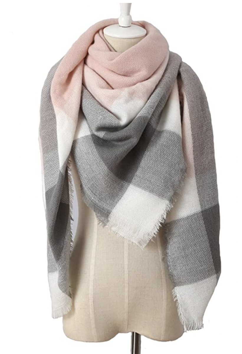 Écharpe chaude femme Foulard châle douce Automne/Hiver Confortable