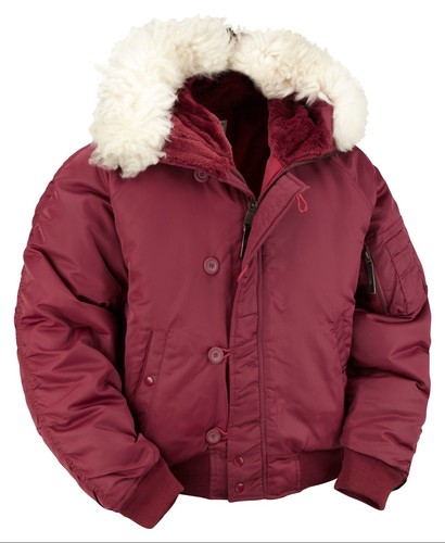 Flight Jacket N2B Parka Army Military Flying Winter Snorkel Padded Hooded Bomber - Picture 28 of 31