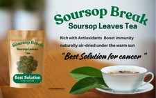 Corossol séché bio 100 % Ceylan 50 feuilles avec antioxydants pour stimuler l...