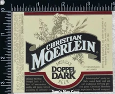 Christian Moerlein Doppel Dark Beer Label  - OHIO