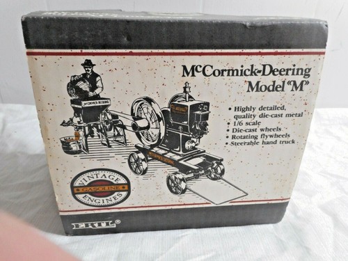McCormick-Deering Model "M" Ertl 1/6 Scale Die-Cast Metal Toy #4351 NOS DUSTY - Picture 4 of 12