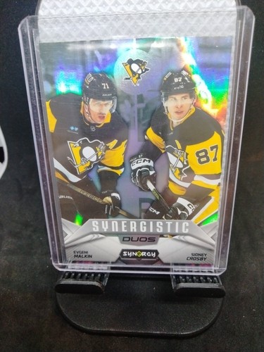 Sidney Crosby 2024-25 Upper Deck Synergy NHL Impressions Insert Card 3 Card Lot - Picture 9 of 14