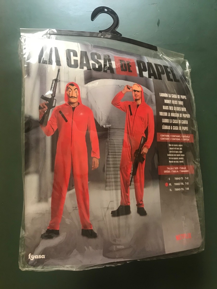 Netflix Costume Di Carnevale Casa Di Carta Vestito Carnevale Casa