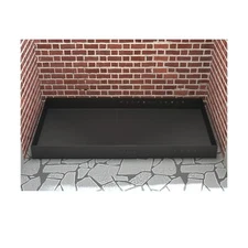 Adjustable Fireplace Tray, Expandable Ash Pan for Ash Collection, Galvanized ...