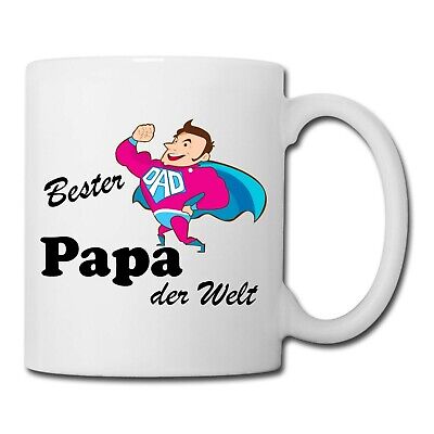 Kaffee Spruch Tasse Bester Papa Der Welt Fun Mug Ideal Zum Vatertag Herrentag Ebay