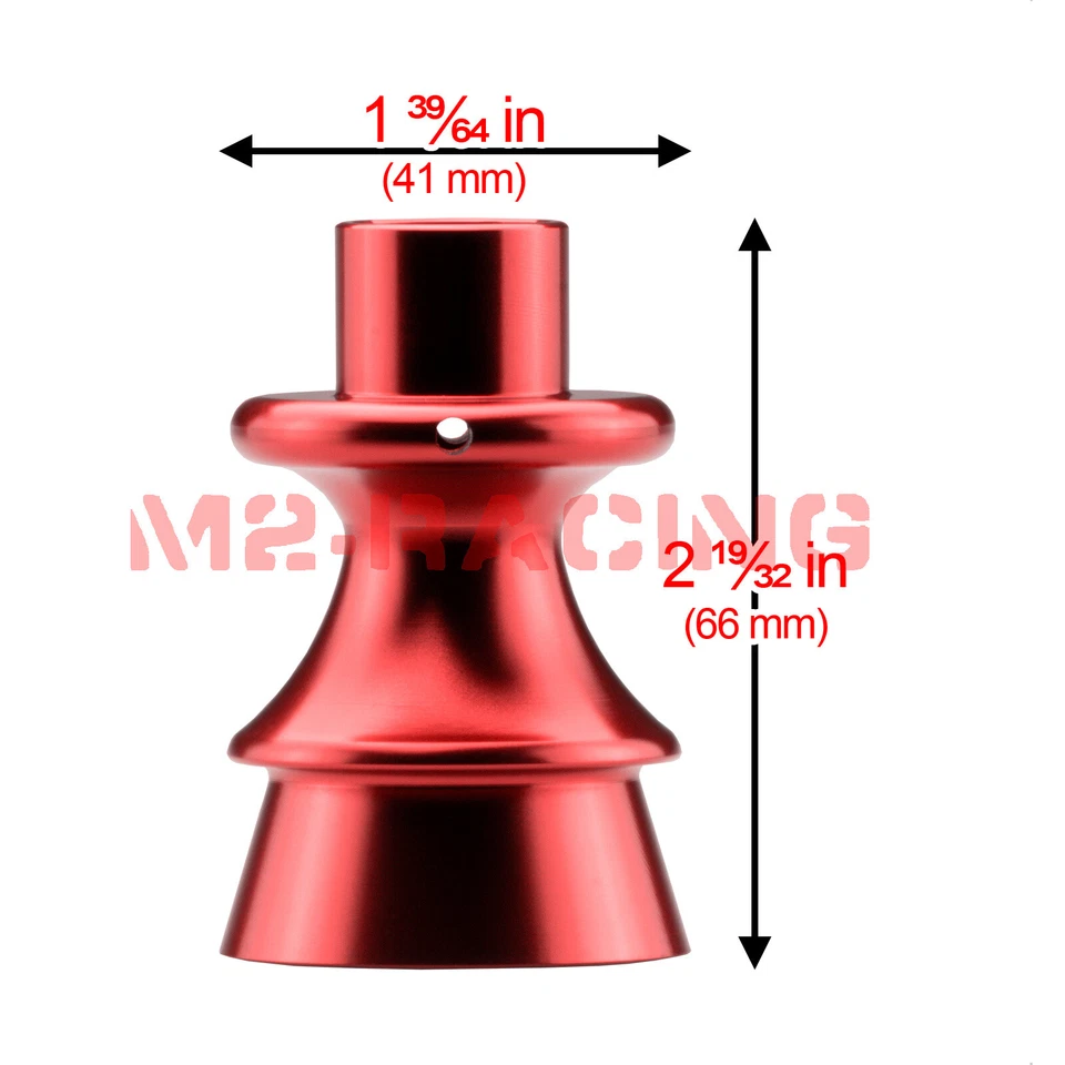 Perilla de cambio manual roja bloqueo inverso adaptador elevador repuesto para Subaru Foto 2 de 4
