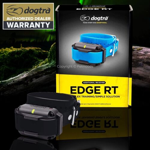 Dogtra Edge RT Dog Collar Receiver Black Strap - Afbeelding 1 van 6