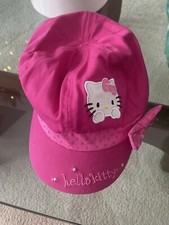 Hello Kitty Youth Pink Hat with Sequin Bill Cadet Style Clean
