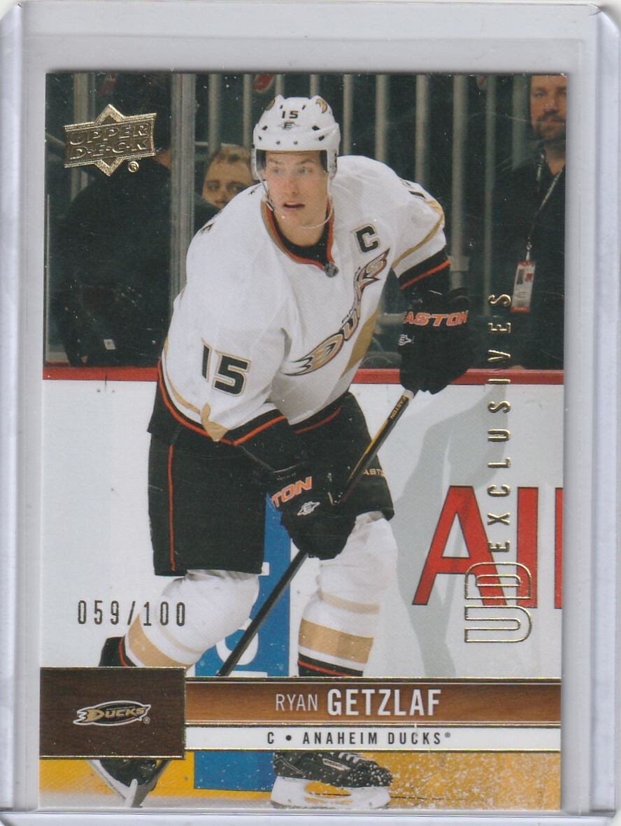 RYAN GETZLAF Ducks 2012/13 Upper Deck Series One #5 Gold UD Exclusives /100 SP 