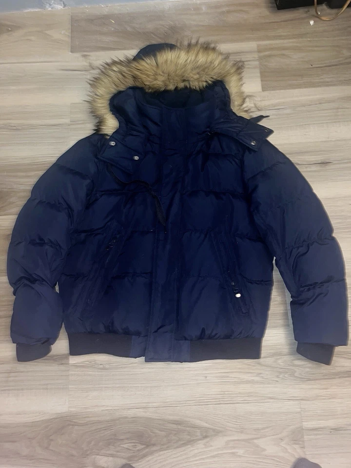 Mark Jacob’s Puffer Jacket Faux Fur Hood - Image 2 of 4