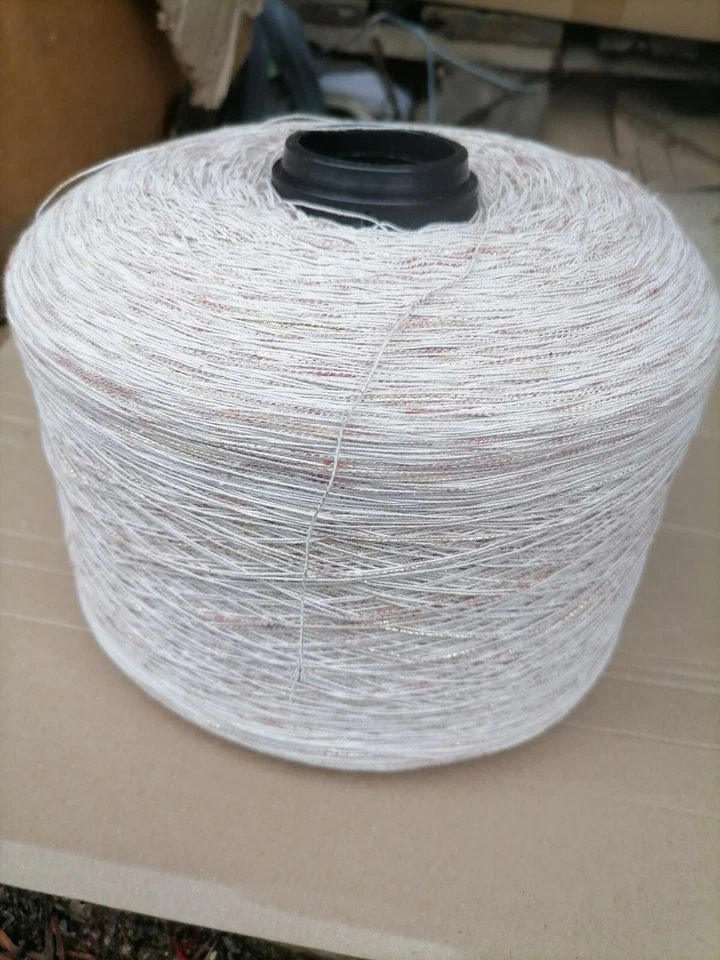 fil a tricoter Fantaisie Brillance Or 2Kg200 - Photo 1/2