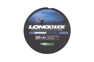 Korda Longchuck Tapered Mainline 300m Clear ALL VARIETIES Fishing tackle