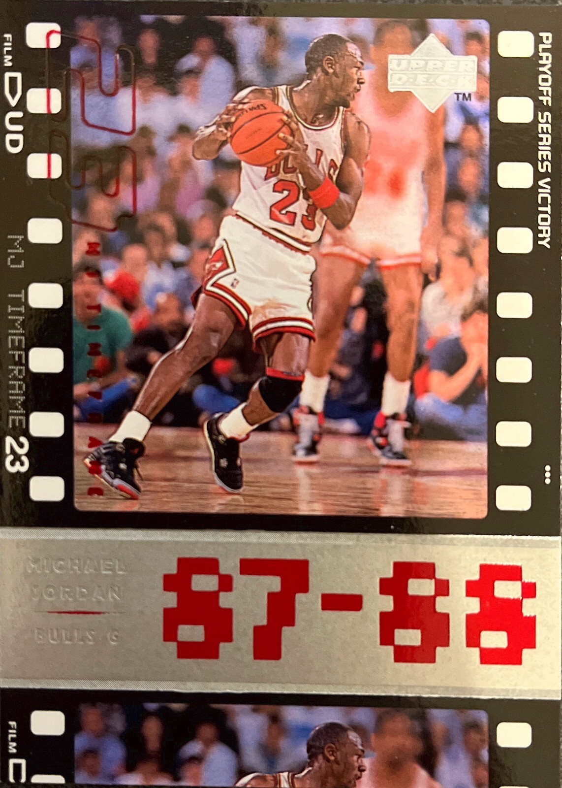 Michael Jordan Upper Deck 1998 #23 MJ Timeframe Chicago Bulls
