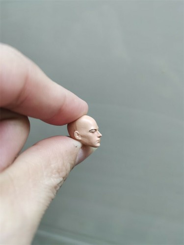 1:18 Asura hermosa escultura de cabeza de monje tallada para cuerpo de figura de acción masculina de 3,75 pulgadas - Imagen 2 de 6