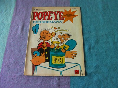 Comic Popeye Nr. 30 von 1969 aus dem Moewig Verlag! TOP!