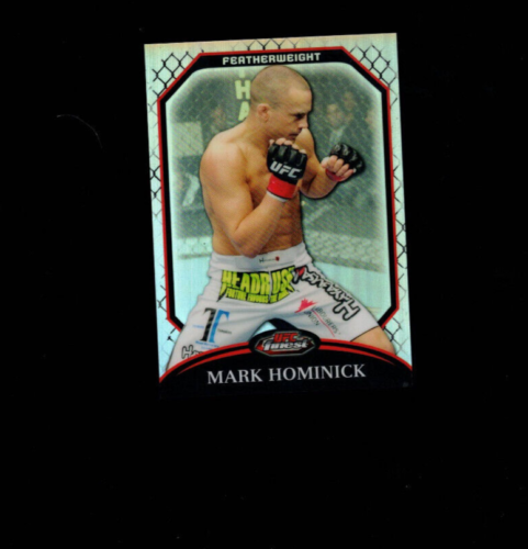 MARK HOMINICK 2011 MMA TOPPS GOLD STAMPED  468 / 888 REFRACTOR CARD NM- - Afbeelding 1 van 2