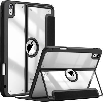 Clear Case for iPad (A16) 11th Gen / iPad 10th Gen Multi-Angles Shockproof Cover
