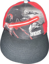 Star Wars Vader Red Adjustable Youth Baseball Cap Hat Snap-back Lucas Film