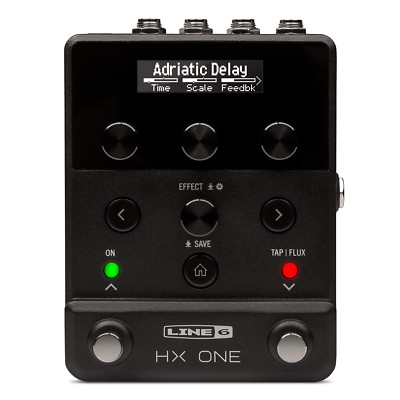 Line 6 HX One Stereo Guitar & Bass Multi-Effects Processor Pedal