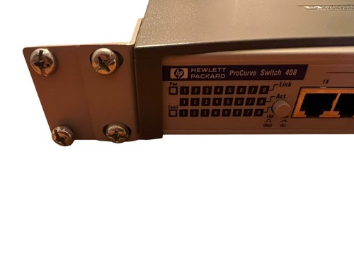 HP ProCurve Switch 408 J4097-80011 8 Port Ethernet Switch - Picture 2 of 8