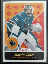 2015-16 UD Hockey Series 2 Martin Jones  U8 O-Pee-Chee Insert