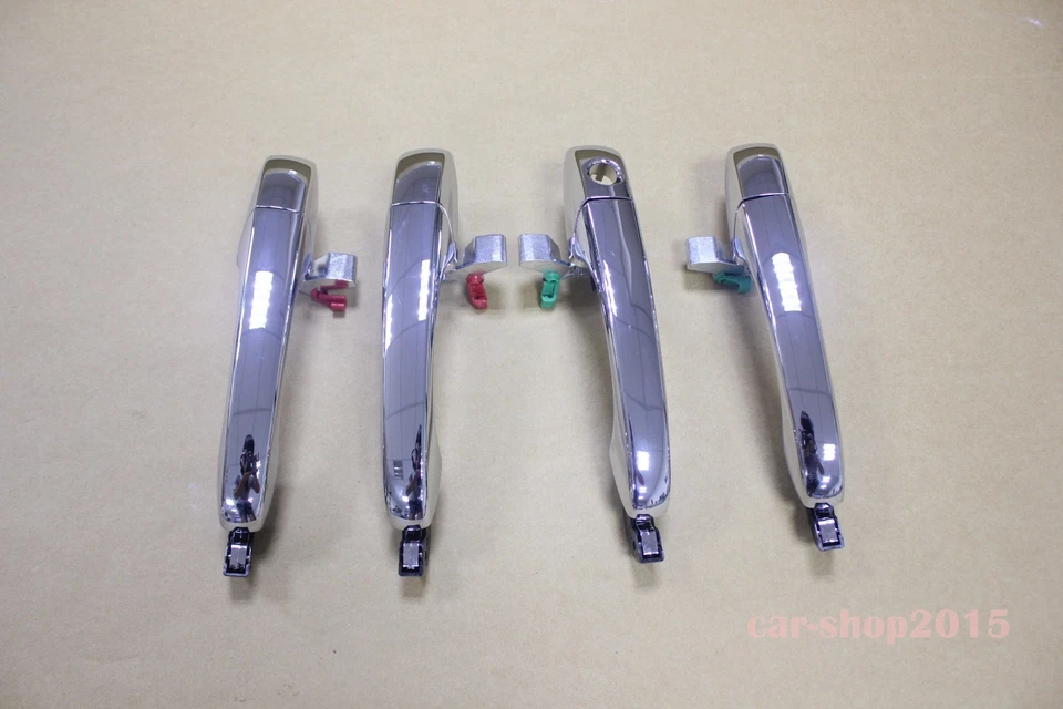 1 juego de manija de puerta exterior cromada para Chrysler 300 C 05-10, Magnum 05-08, cargador 07 Foto 2 de 3