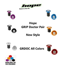 Hope Grip Doctor Handlebar End Plug - All Colors -(New Style) Brand New