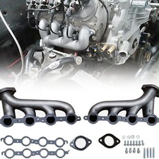 Exhaust Manifold Header Fit Chevrolet Ls1 Ls2 Ls3 4.85.3 6.0l Ls Swap Cast Iron