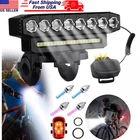 Waterproof Bicycle Front Headlight Super Bright LED Bike Light USB Rechargeable
