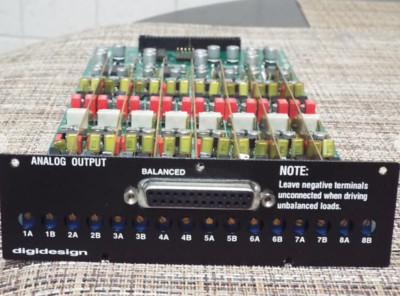 Digidesign 192 A/D Analog Output Card Pro Tools HD | eBay