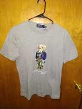 Polo Ralph Lauren Polo Bear Gray T Shirt S New With Tags