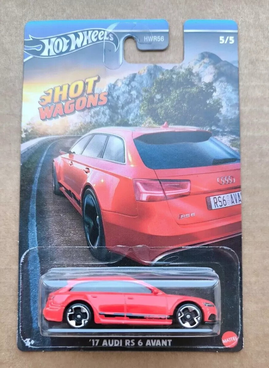 Hotwheels 2024 HOT WAGONS 17 AUDI RS 6 AVANT 5/5 RED | eBay