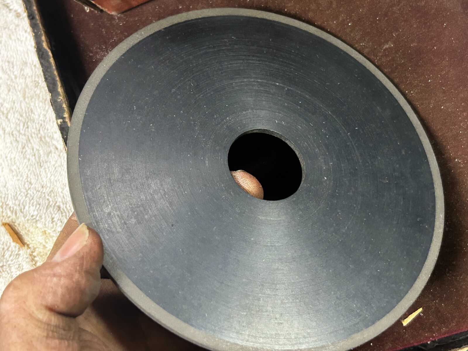 MACHINIST OfCe LATHE TOOLS MILL 1 - 6"  Diamond Grinding Wheel  1 - 1/4 Center