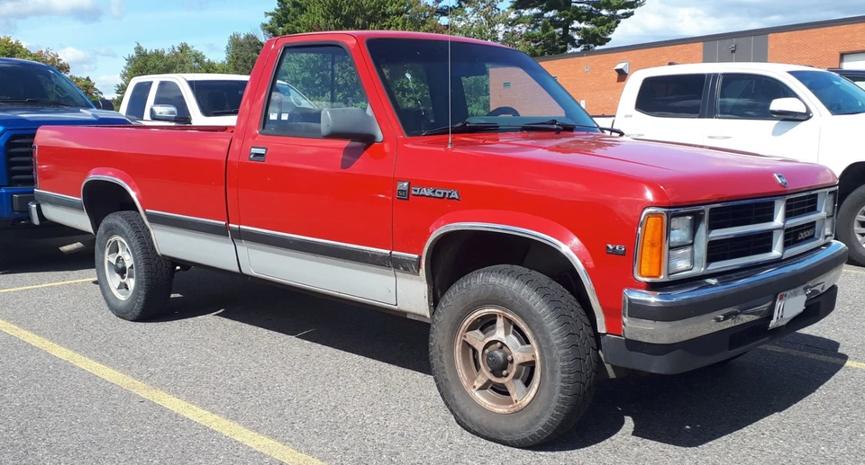 6 3/4" Short Black Antenna Mast Power Rod Radio AM/FM for Dodge Dakota 1987-1996 - Image 3 of 4