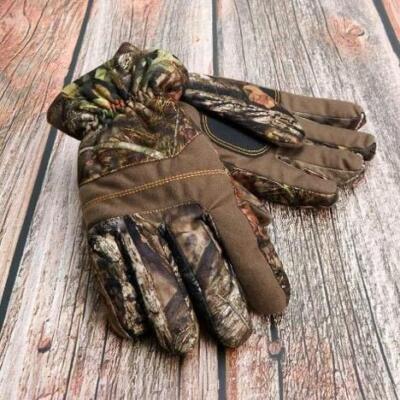 HOT SHOT MEN'S BRUSHED TRICOT GLOVES w/3M THINSULATE INSULATION-3 SIZES