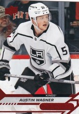 🏒 20-21 UPPER DECK OVERTIME RED - AUSTIN WAGNER /99 #6 LOS ANGELES KINGS